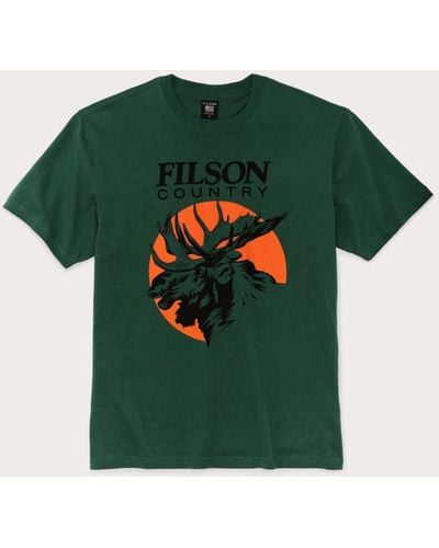 Filson Pioneer Graphic T-shirt - Green