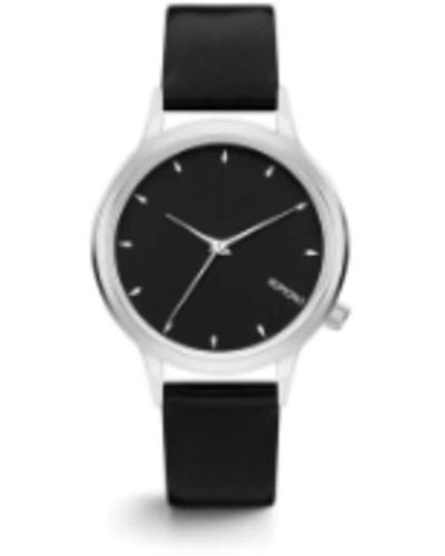 Komono Silver Lexi Wristwatch - Black