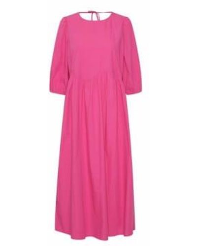B.Young Isusu Dress Raspberry - Pink