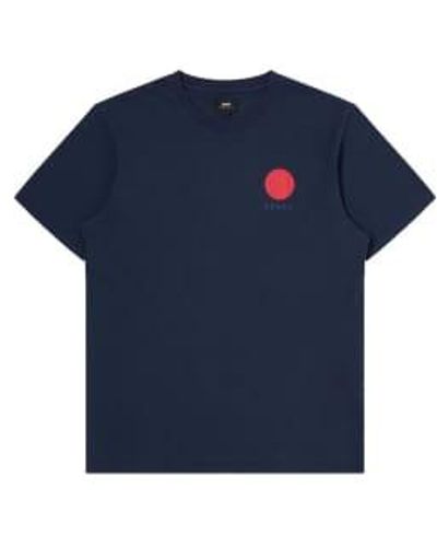 Edwin Japanese Sun T Shirt 1 - Blu