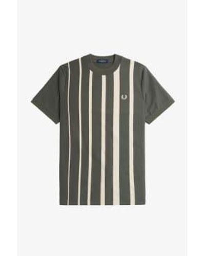 Fred Perry Gradient Stripe T-shirt - Black