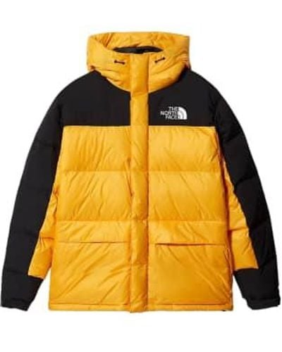 The North Face And Black Giacca Himalayan Down Parka Uomo Summit - Giallo