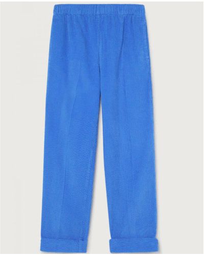 American Vintage Pantalon cordon bleuet Padow