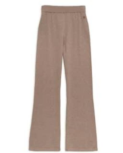 Yerse Flared Trousers Small - Brown
