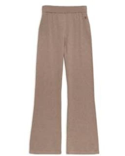 Yerse Flared Pants Small - Brown