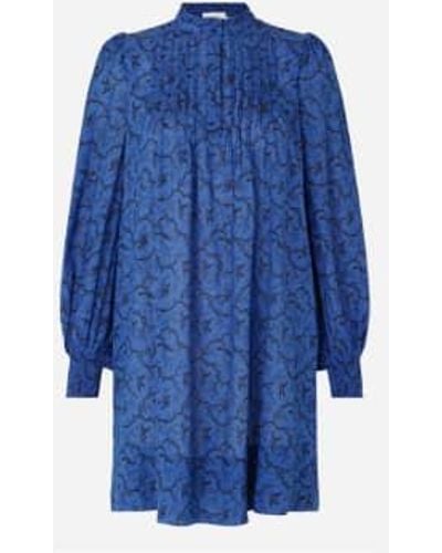 Munthe Toluca Dress Viscose - Blue