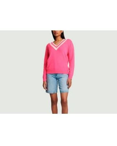 ABSOLUT CASHMERE Bailey Cashmere Sweater - Rosa