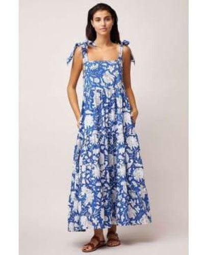 Dreams Antwon Capri Dress S/m - Blue