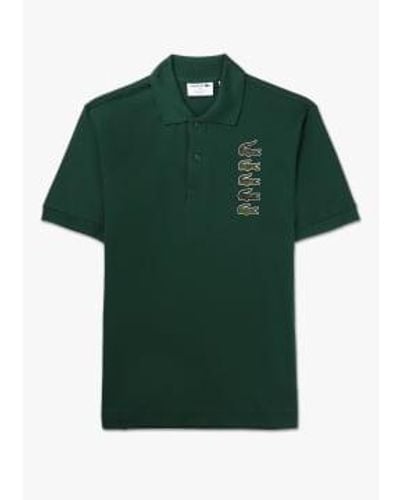 Lacoste Holiday Icons Polo Shirt - Green