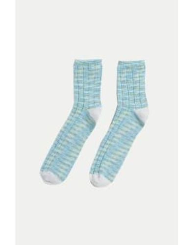 Bellerose Frece K1359U Socks - Blu
