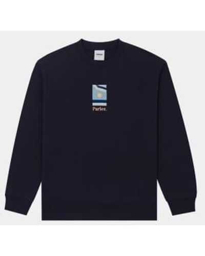 Parlez Copa Crewneck Sweatshirt - Blue