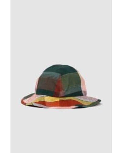 Orslow Original Check Metro Hat 1 - Multicolour