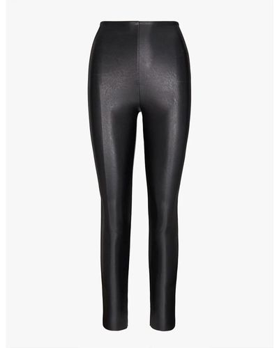 Commando Legging cuero vegano negro