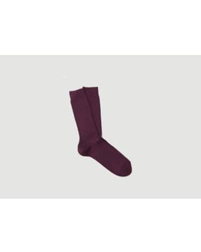 Royalties Alistair Socks 40-45 - Purple