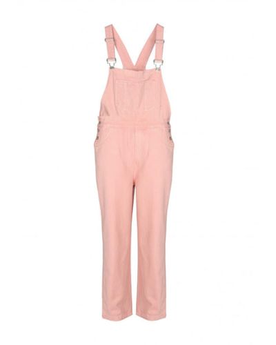 FRNCH Loue Dungarees - Pink