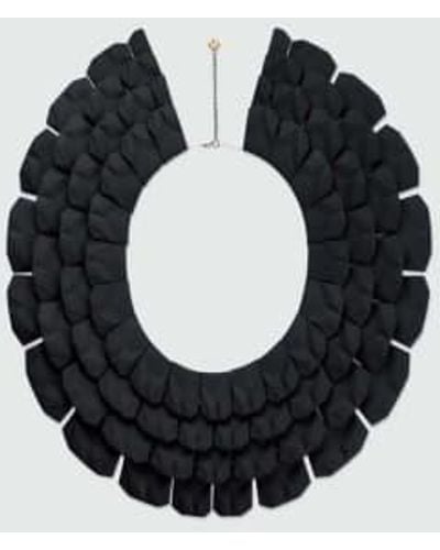 RADIAN jewellery Nofretete kragen halskette - Schwarz
