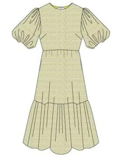Nooki Design Jessica Dress / S 100% Cotton; Lining:100% Polyester - Yellow