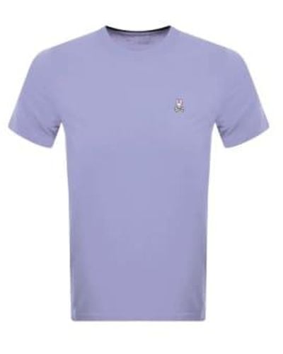 Psycho Bunny Pastel Lavender T Shirt - Blu