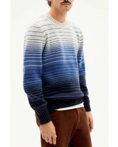 Thinking Mu Guiu Wool Sweater - Blu