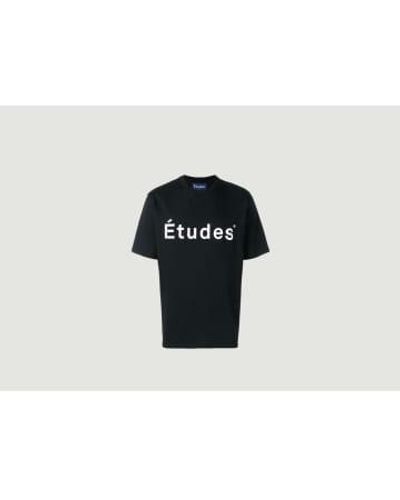 Etudes Studio Camiseta Wonr Etus - Negro