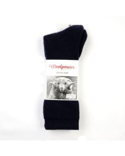 Woolpower Sock 400 - Blue