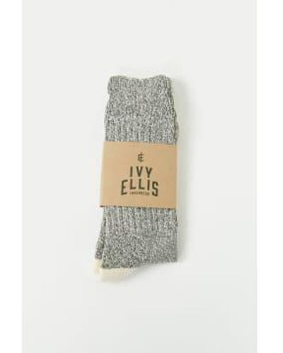 Ivy Ellis Tiline yosemite socks mente - Blanco