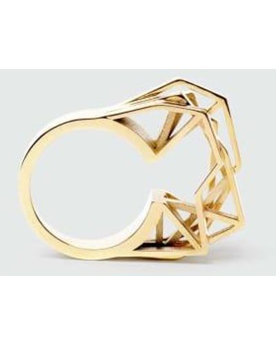 RADIAN jewellery Solitaire Ring Or Solid 585 - Metallizzato