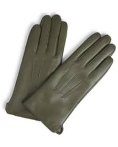 Markberg Cariannambg Gloves Olive Leather 7.5 - Green