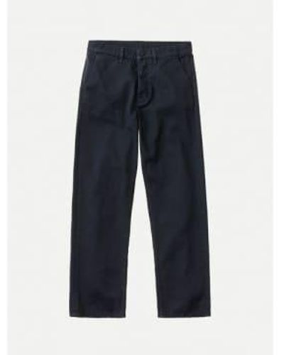 Nudie Jeans Tuff Trousers Tony - Blue