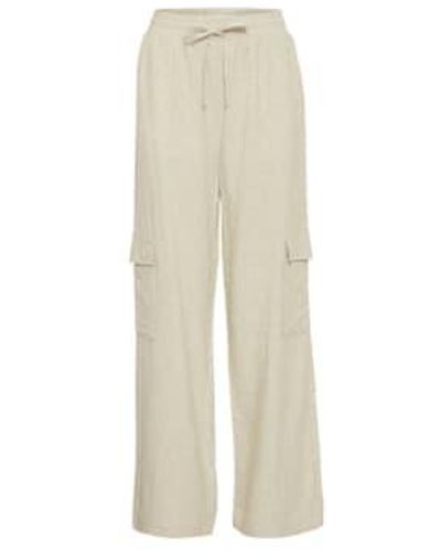 Ichi Ihdaley Trousers - Natural