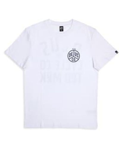Deus Ex Machina Camiseta peaces - Blanco