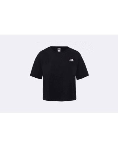 The North Face Wmns Cropped Sd Tee 1 - Blu