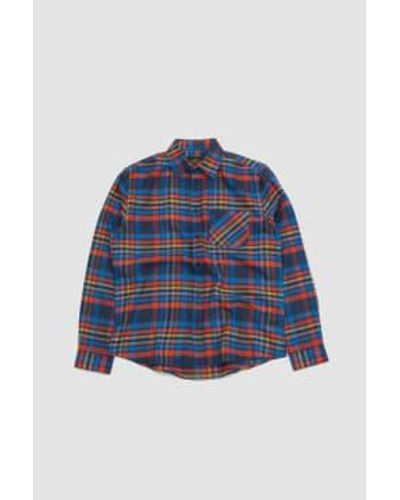 Portuguese Flannel Basti Shirt 1 - Blu