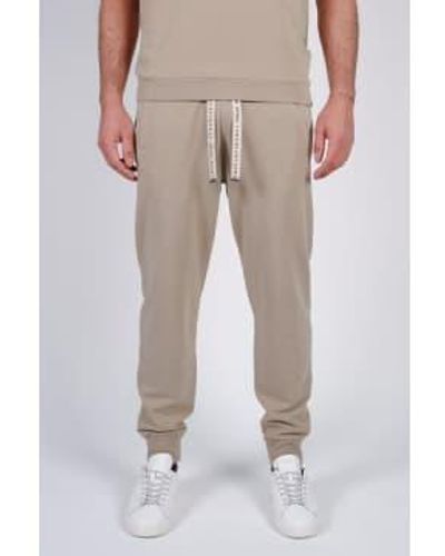 Daniele Fiesoli Taupe Jersey Sweatpants Double Extra Large - Gray