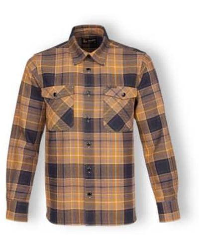 Pike Brothers 1943 cpo flannel - Jaune
