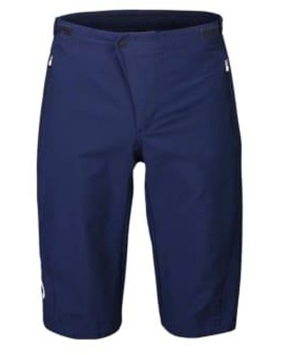 Poc Pantaloncini Essential Enduro Uomo Turmaline - Blu