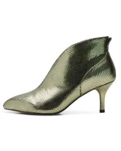 Shoe The Bear Valentine argent olive - Vert