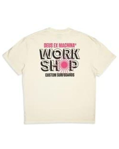 Deus Ex Machina Surf Shop T Shirt Dirty 1 - Neutro