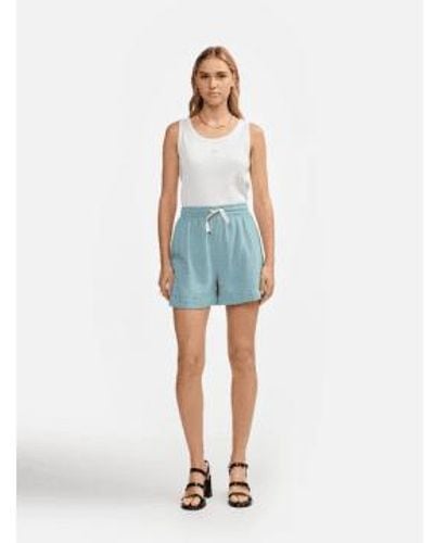 Bellerose Powell Shorts en mer - Bleu