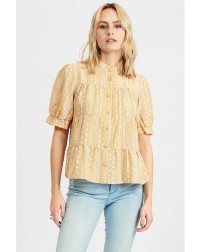 Numph Annemona Shirt - Yellow
