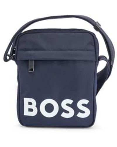 BOSS Catch 20 Man Bag - Blu