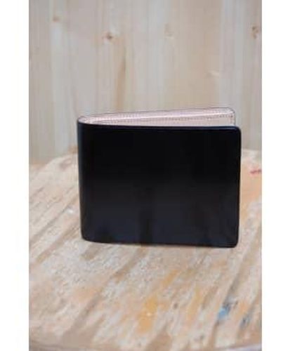 Il Bussetto Bi Fold Wallet - Black