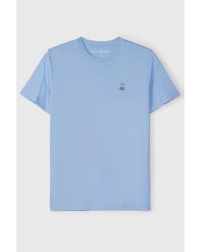 Psycho Bunny Classic Crew Neck Tee - Blue