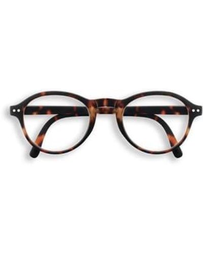 Izipizi Tortoise Foldable Frame Style F Reading Glasses 1 + - Brown