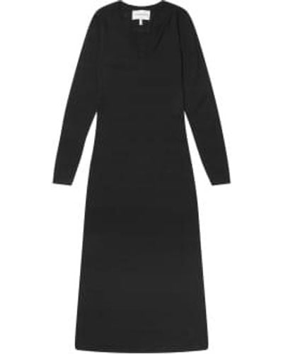 Munthe Eallen Knit Dress Viscose - Black
