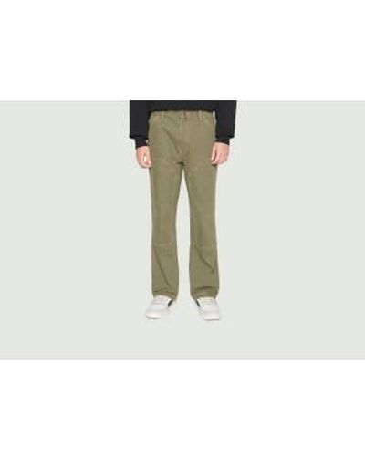 Dickies Duck Canvas Carpenter Trousers 28 - Green