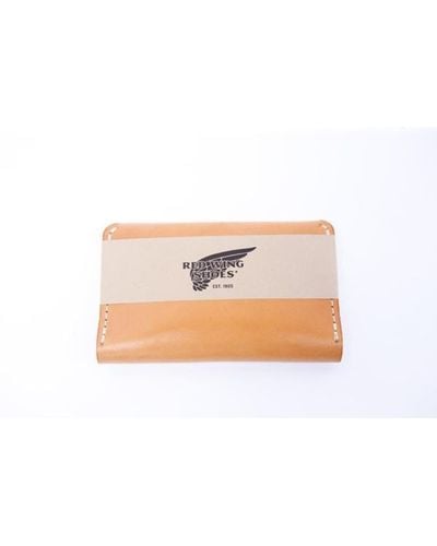 Red Wing Tan Card Holder Wallet London - Brown