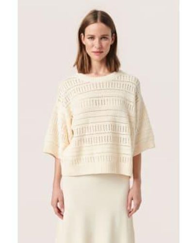 Soaked In Luxury Slrava Rinna Pullover - Natural