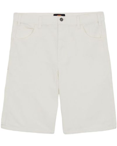 Dickies Duck Canvas Short Stone Washed Cloud - Blanc