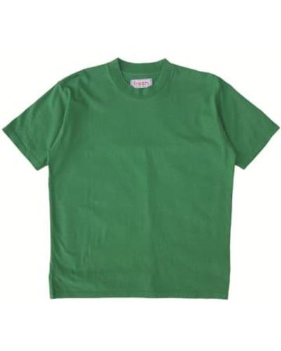 Fresh Max -baumwoll -t -shirt in grün
